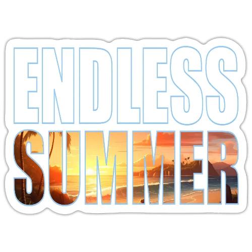 Golden Summer Vibes - Sticker