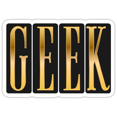 Proudly Geek - Sticker