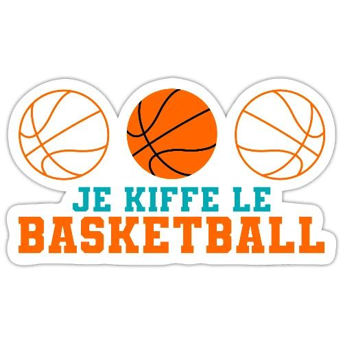 I love basketball - Sticker