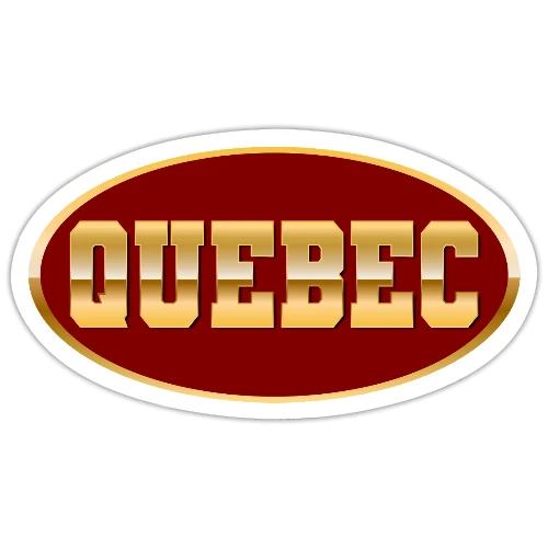 Quebec Gleams - Sticker