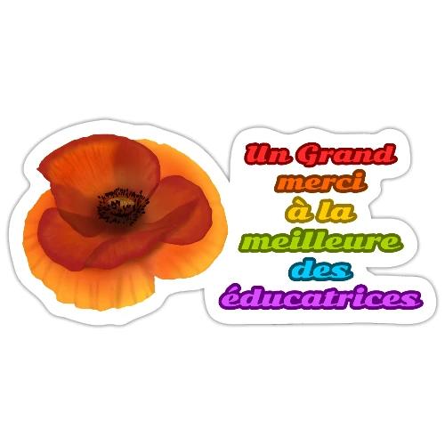 Thank you to the best educator - Sticker