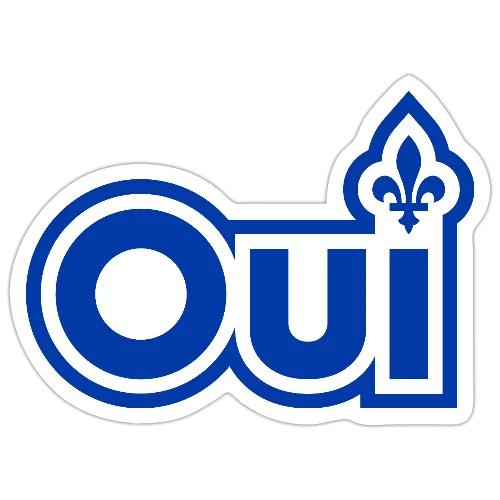 OUI Québec - Sticker