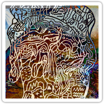 Comfort With Self - Sticker Size S (4"x 4")