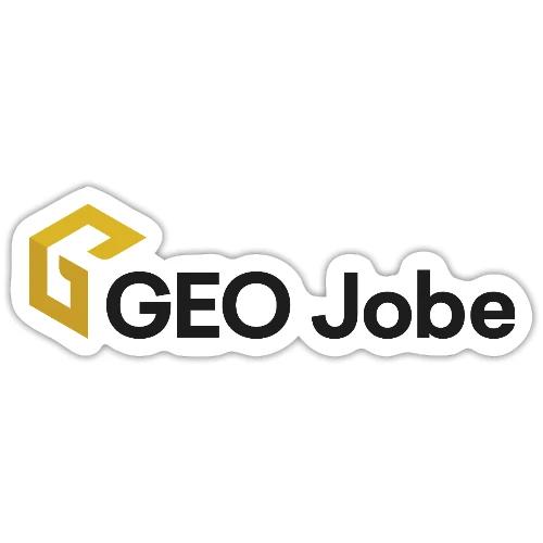 GEO Jobe Logo 2024 Final darkgray - Sticker
