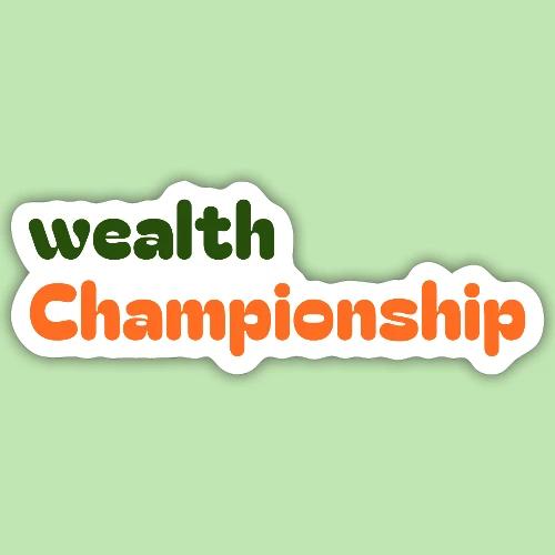 Wealth Championship - Sticker