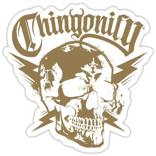CHINGONIFY CALAVERA 2025 GOLD - Sticker