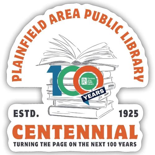 Centennial Celebration Shirt - Sticker
