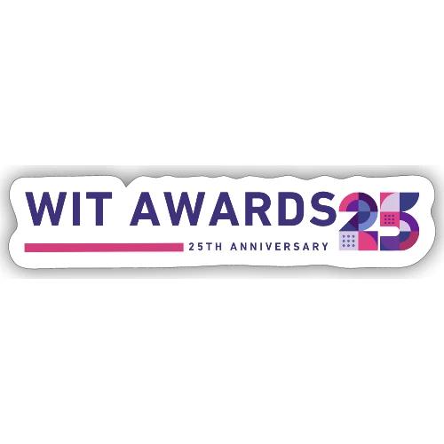 WIT Awards 25th Anniversary - Sticker