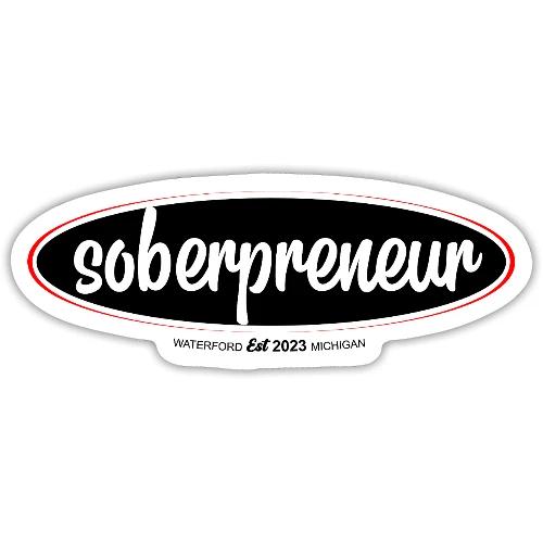 soberpreneur Logo 2023 - Sticker