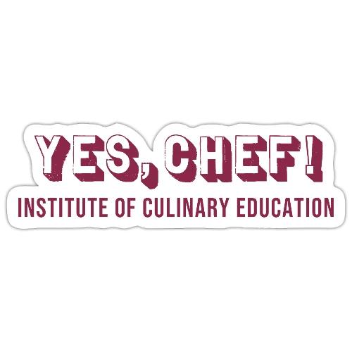 Yes, Chef! - Sticker