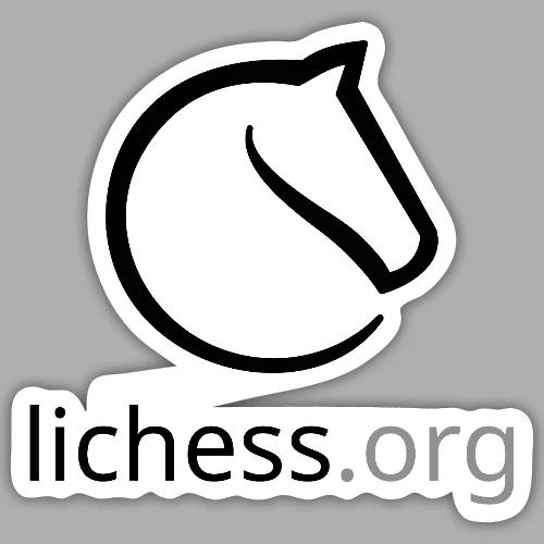 lichess.org logo - Sticker