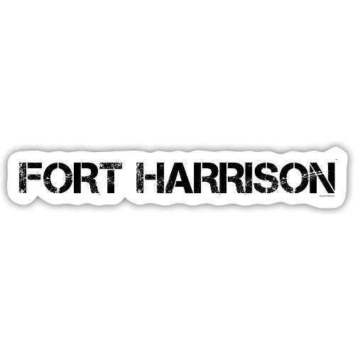FORT HARRISON, black captureit - Sticker