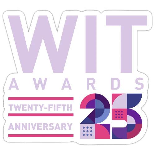 WIT Awards 25th - Sticker