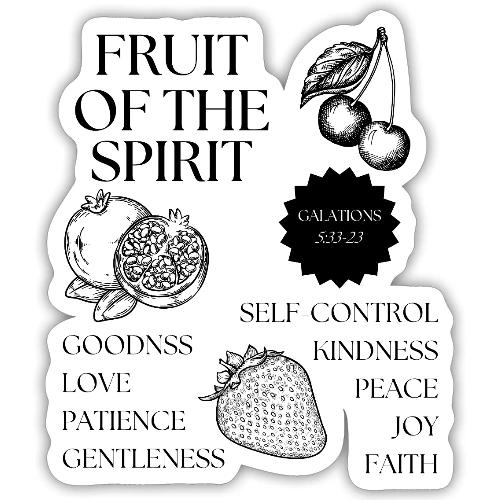 Fruit of the Spirit - Sticker