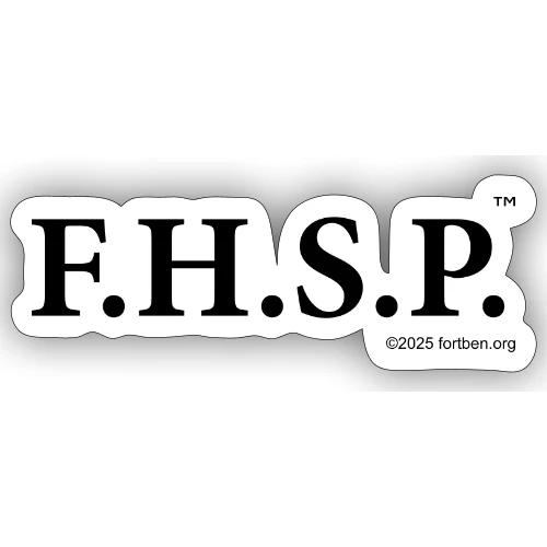 Fort Harrison State Park, black - Sticker