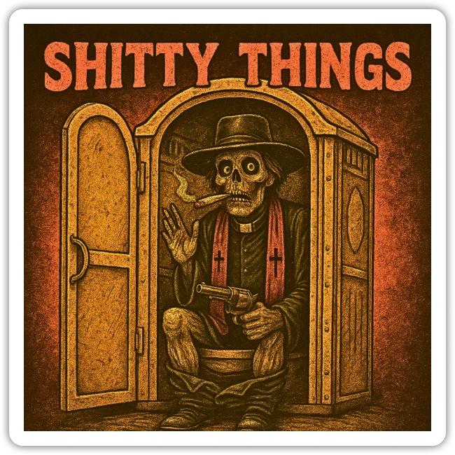 Shitty Things Skeleton Confessional