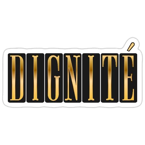 Golden Dignity - Sticker