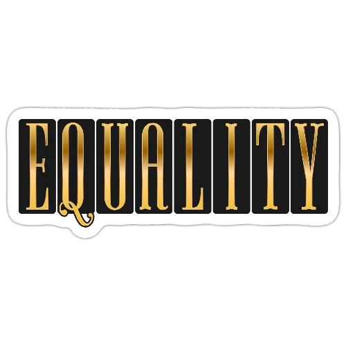Golden Equality - Sticker