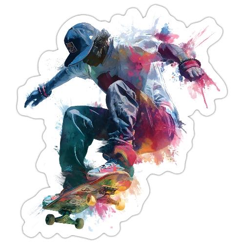 Skateboarding: Ride the Colors - Sticker