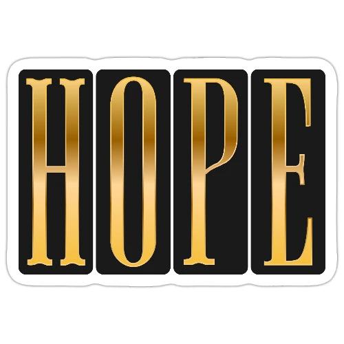 Golden Hope - Sticker