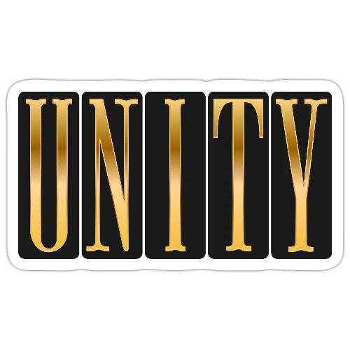 Golden Unity - Sticker