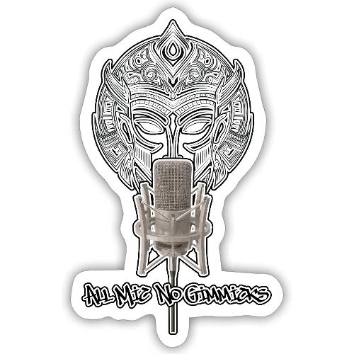 All Mic No Gimmicks - Sticker