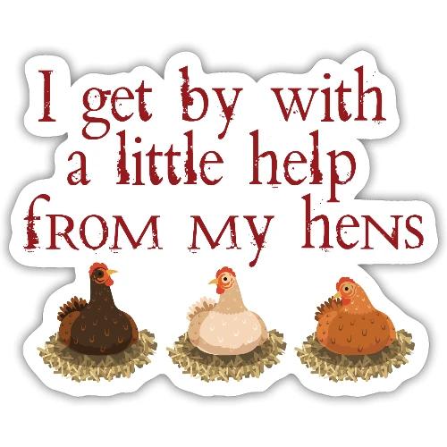 Hens - Sticker