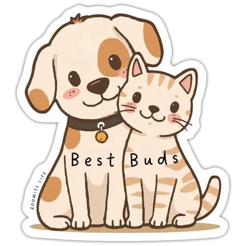 best buds - Sticker