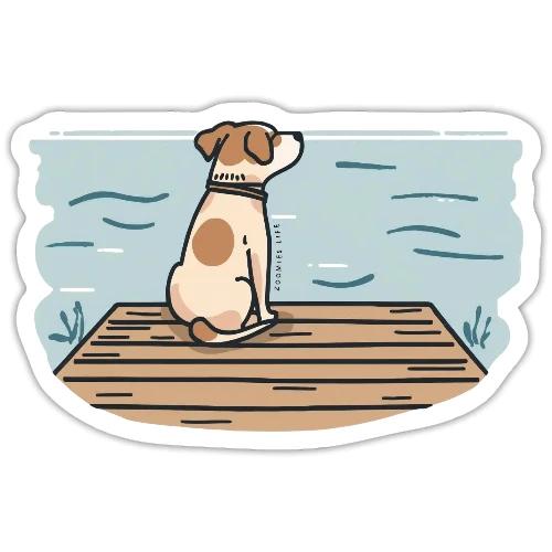 Dockside Zoomies - Sticker