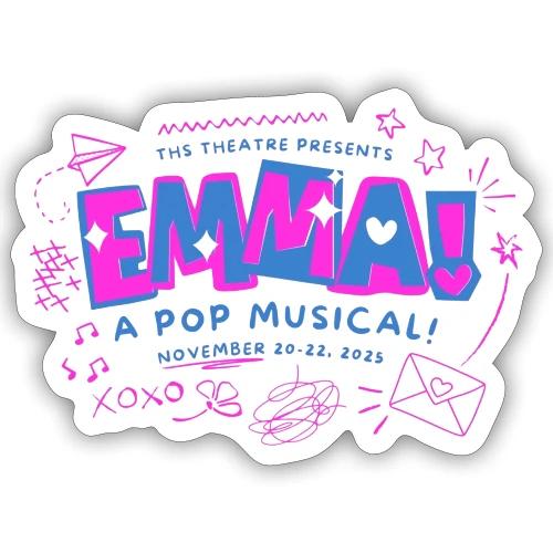 Emma! A Pop Musical! - Sticker