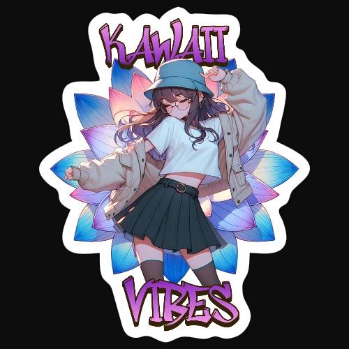 Kawaii Vibes - Sticker