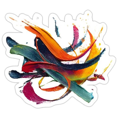 Colorful Waves - Sticker