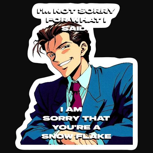 Not sorry - Sticker