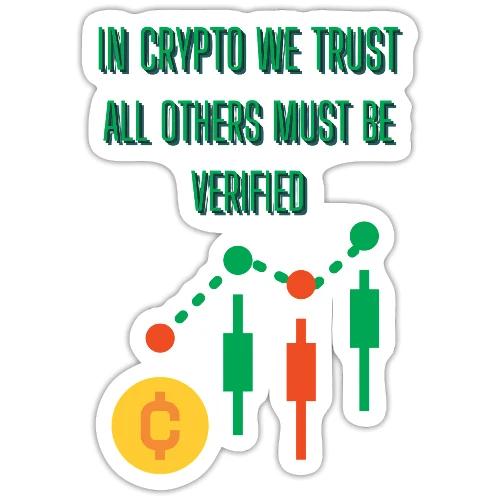 Sarcastic Bitcoin Investor T-shirt - Sticker
