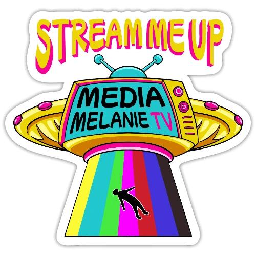 Stream Me Up | Streaming TV UFO - Color - Sticker