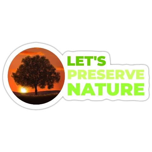 Nature protection - Sticker