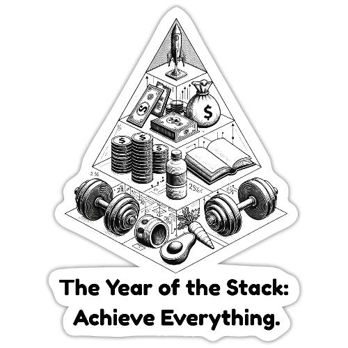 The Resolution Pyramid T-Shirt, Mug, & Leggings - Sticker