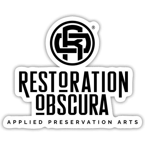 Restoration Obscura Propaganda Logo - Sticker