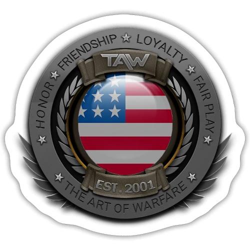 TAW SEAL flags USA - Sticker