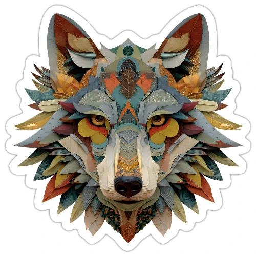 Spectrum Wolf Vision - Sticker