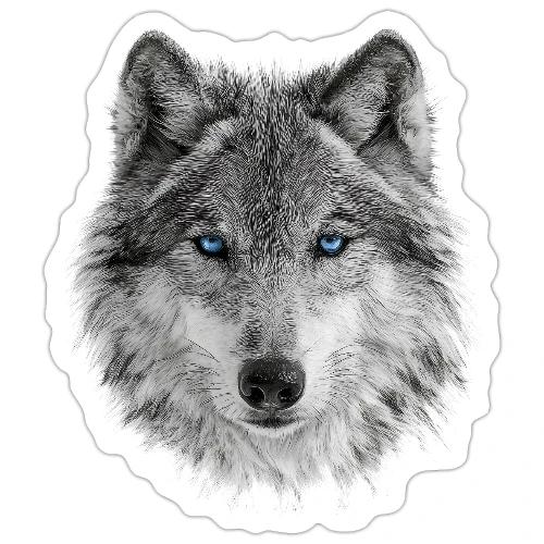 Frost-Eyed Alpha - Sticker