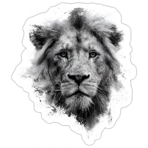 Lion: Monochrome King - Sticker