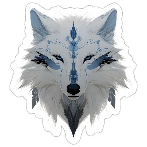 Ivory Grace Wolf - Sticker