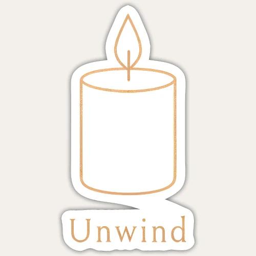 Unwind Relaxation - Sticker