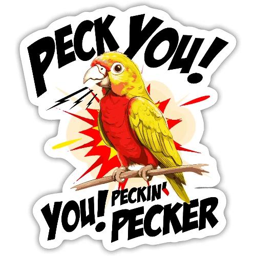 KOZMO PECK YOU - Sticker