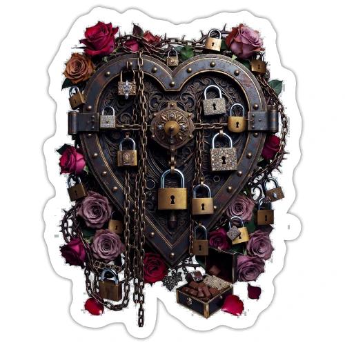 My Heart Permanently on Vacation T-Shirt - Sticker