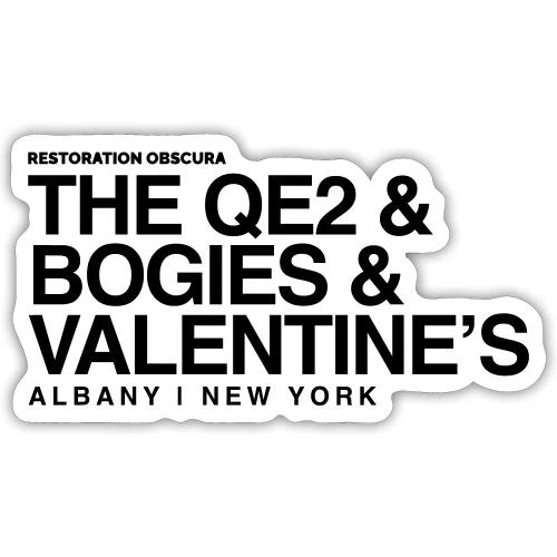 RO A Good Night Out in Albany, 1993 - Sticker