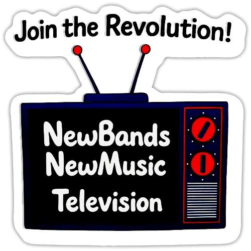 NewBandsNewMusic Join The Revolution! - Sticker