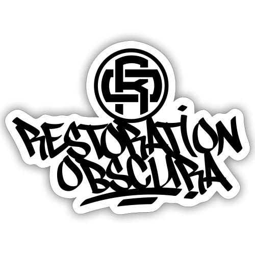 RO Tag 1. Fat marker logo. - Sticker