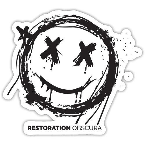 RO Happy Face X - Sticker